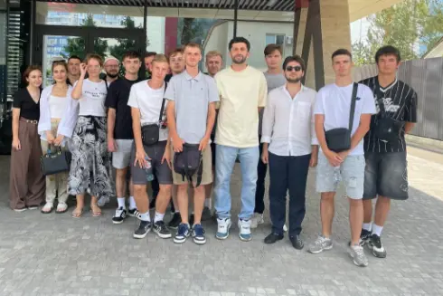 В городе Краснодар ВЕЗА организовала семинар для студентов и экскурсию на «Дворец Самбо»
